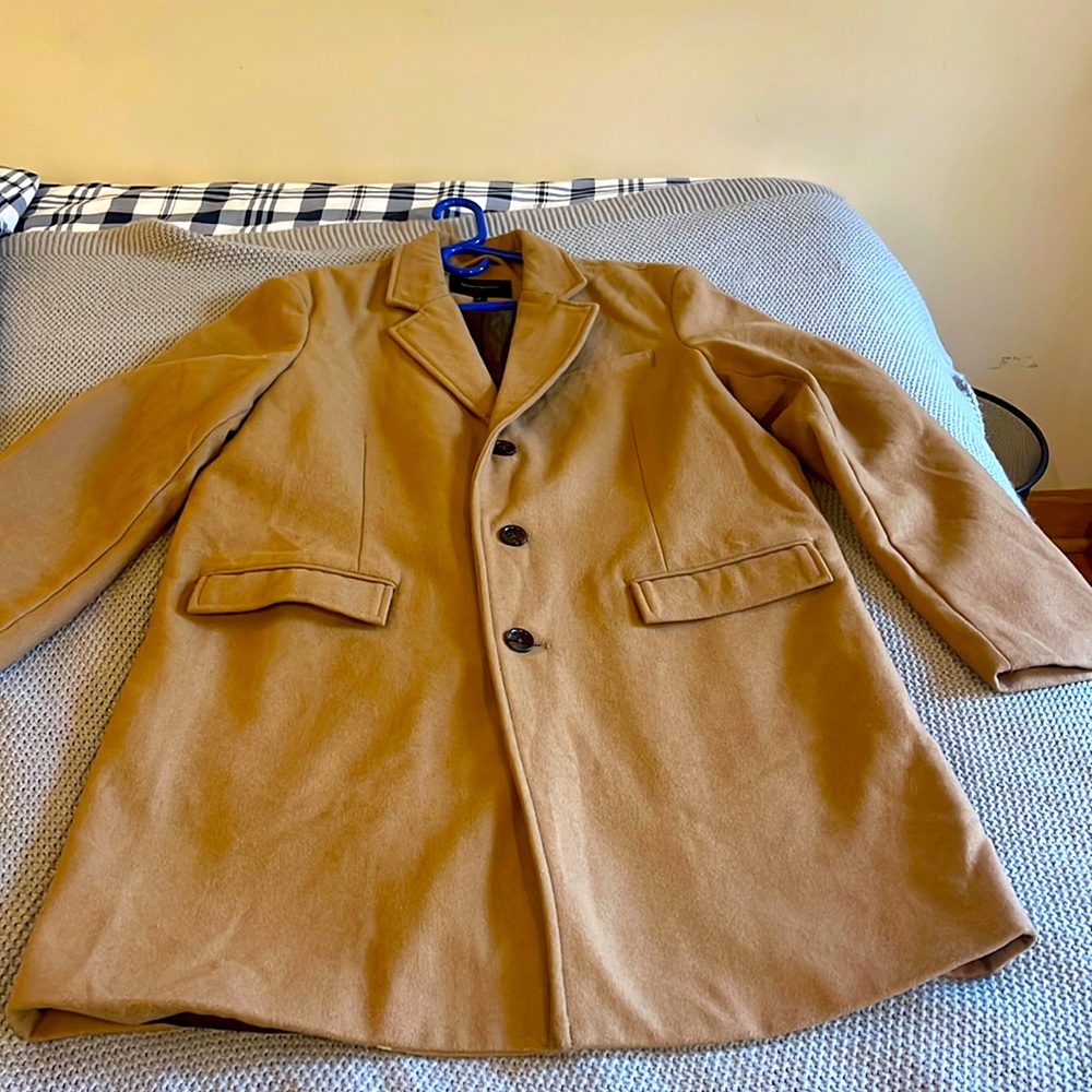 Wool Topcoat size Large
